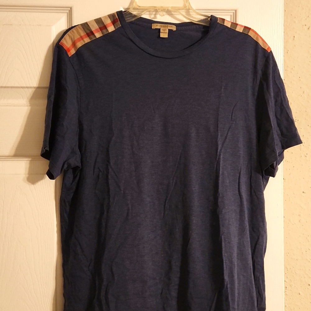 Blue Burberry T-shirt (L)